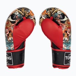 Боксёрские перчатки Top King Boxing Culture black/red TKBGCT-SL-2C3