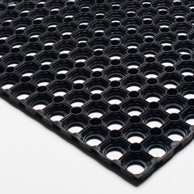 КОВРИК ГРЯЗЕЗАЩИТНЫЙ РЕЗИНОВЫЙ СО СКВОЗНЫМИ ОТВЕРСТИЯМИ В РУЛОНЕ, РИНГО-МАТ