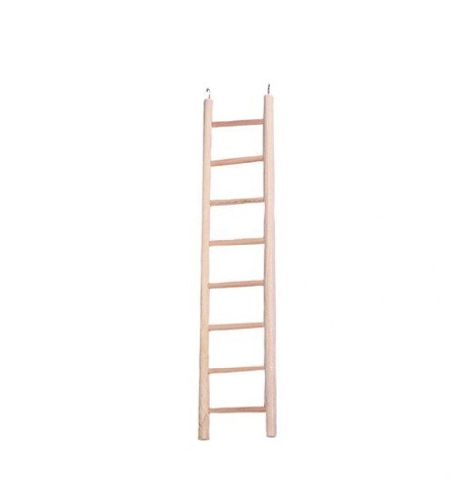 Flamingo Лестница деревянная для попугая, 8 ступенек, 36см