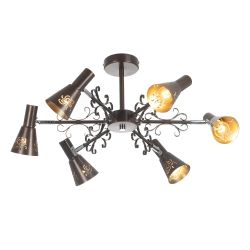 Citilux Дункан CL529161 Люстра на штанге Коричневая