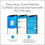 Wi-Fi Роутер NETGEAR Orbi AC3000 WiFi 5 (RBR50-100NAS) 2.4 / 5 ГГц