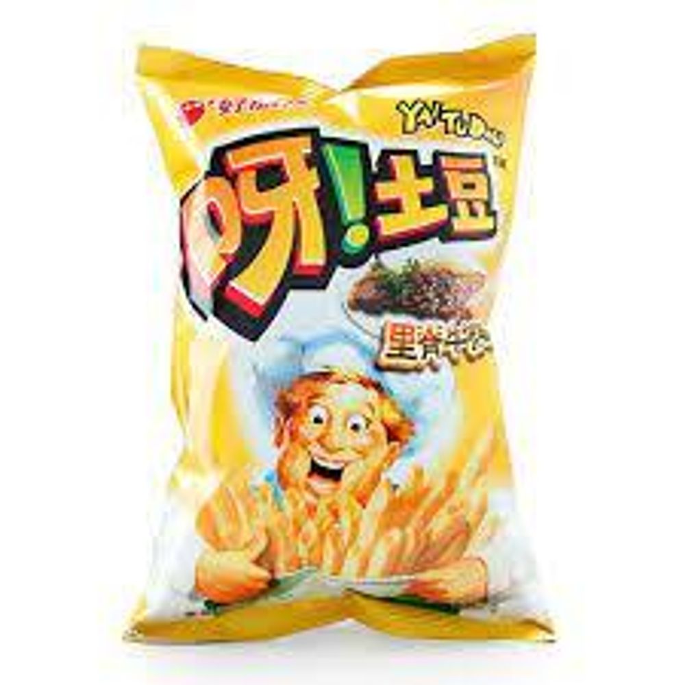 Чипсы картофельные со вкусом стейка Haoliyou Yatudou 70г