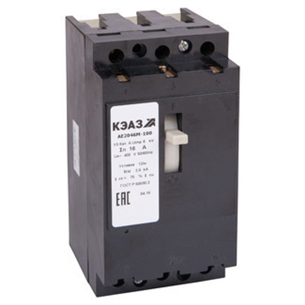 Автоматический выключатель АЕ 2046М-100 12,5А