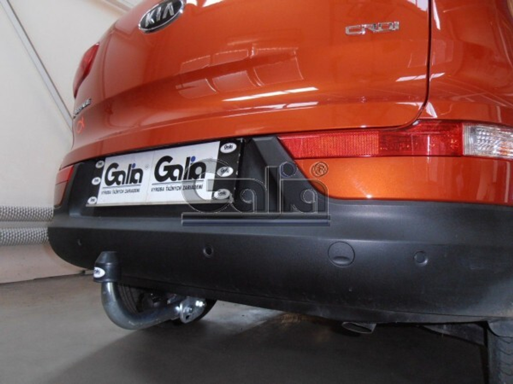 Фаркоп оцинкованный Galia H083A для Hyundai ix35 2010-2015, Kia Sportage 2010-2015(паспорт и сертификат в комплекте)(без электрики)