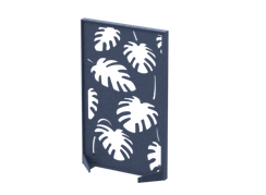 Перегородка с декором  "Пальмы" 120х40х160