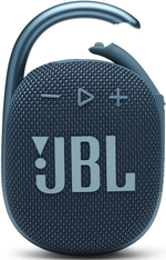 Колонка портативная JBL Clip 4, 5Вт, синий [jblclip4blu]