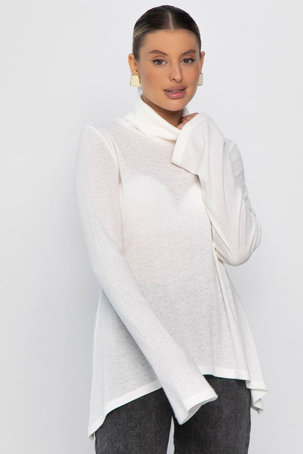 Джемпер В объятьях нежности (белый) Б14448-4М LT Collection