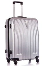 Средний чемодан L'Case Phuket, серебристый