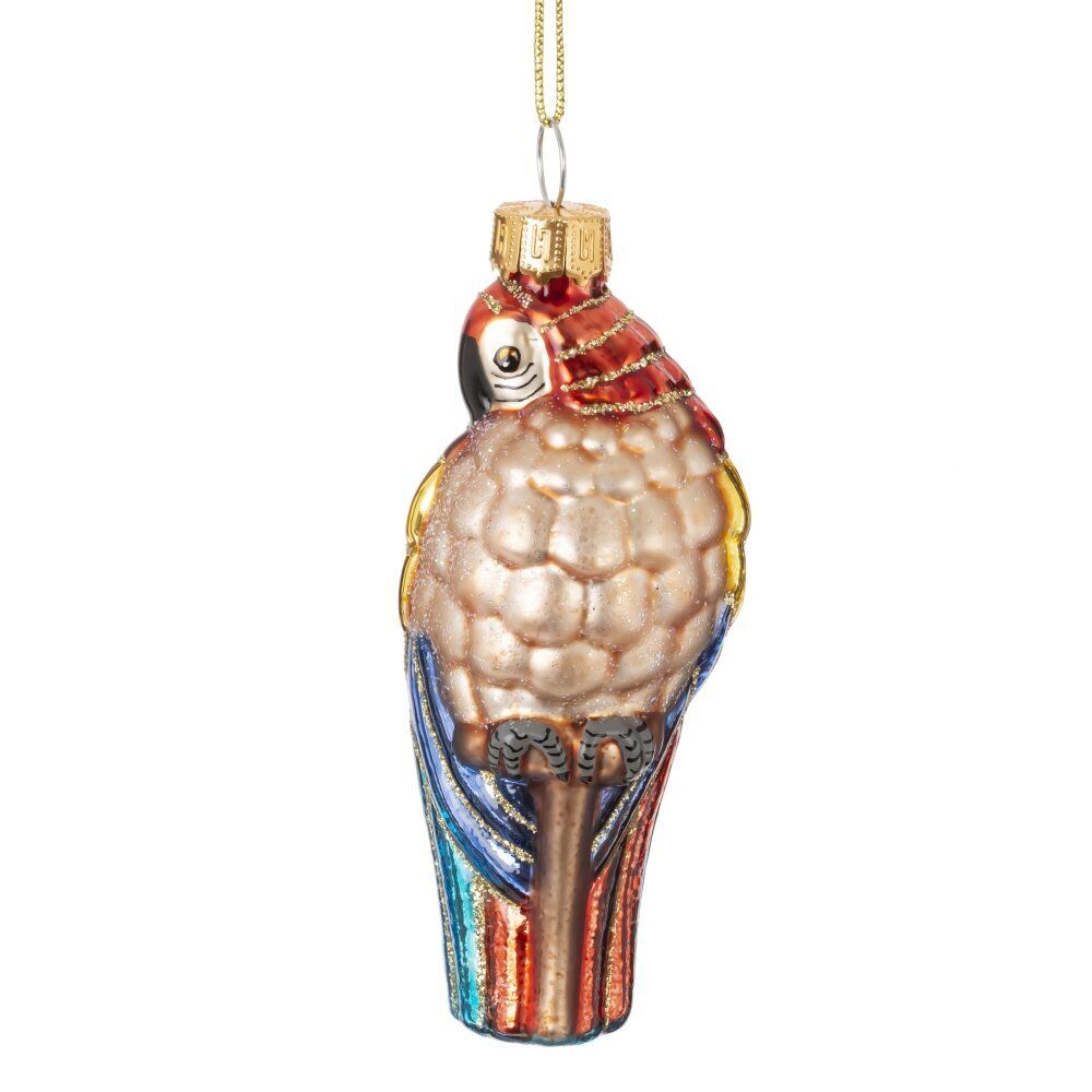 GAEM Украшение новогоднее "Попугай", L4 W4 H10,5 см, 3в.