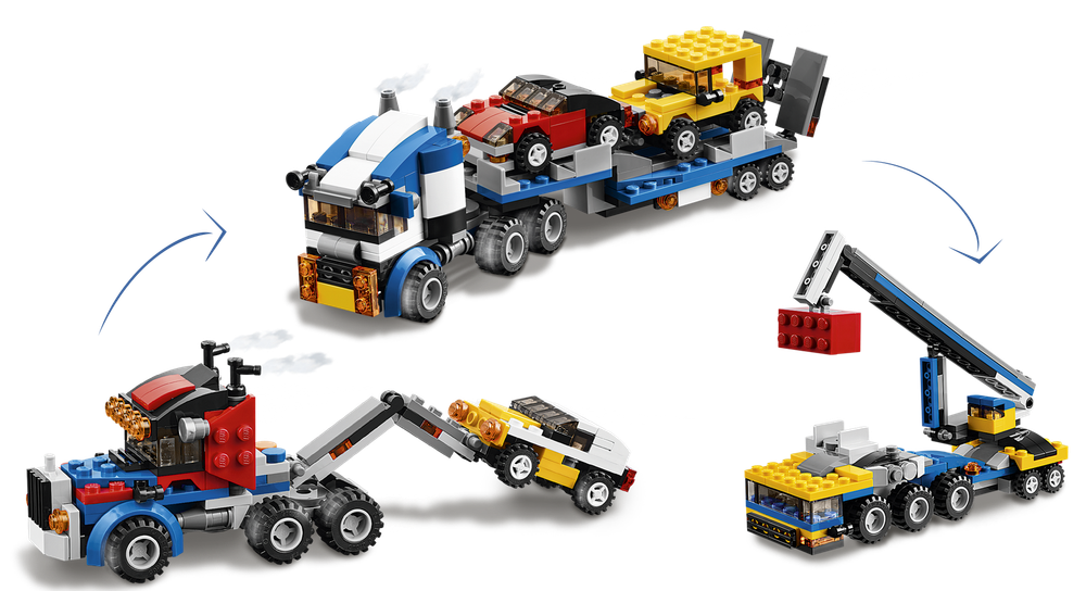 LEGO Creator: Автотранспортер 31033 — Vehicle Transporter — Лего Креатор Творец Создатель