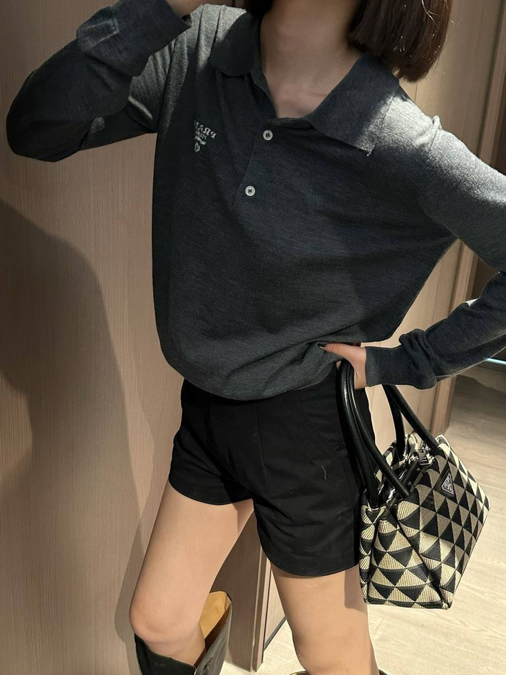 Лонгслив Prada