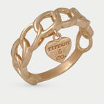 Кольцо женское из красного золота 585 пробы без вставок (арт. К-2743)