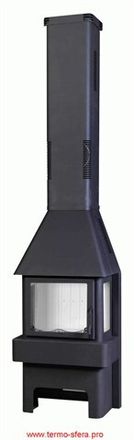 Камины ТРИ СТЕКЛА