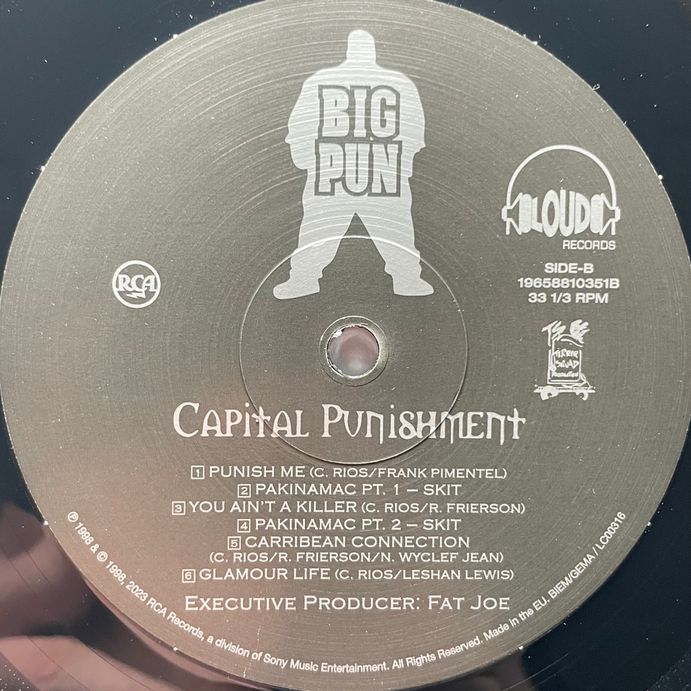 Big Pun ‎– Capital Punishment 2LP (Европа 2023г.)