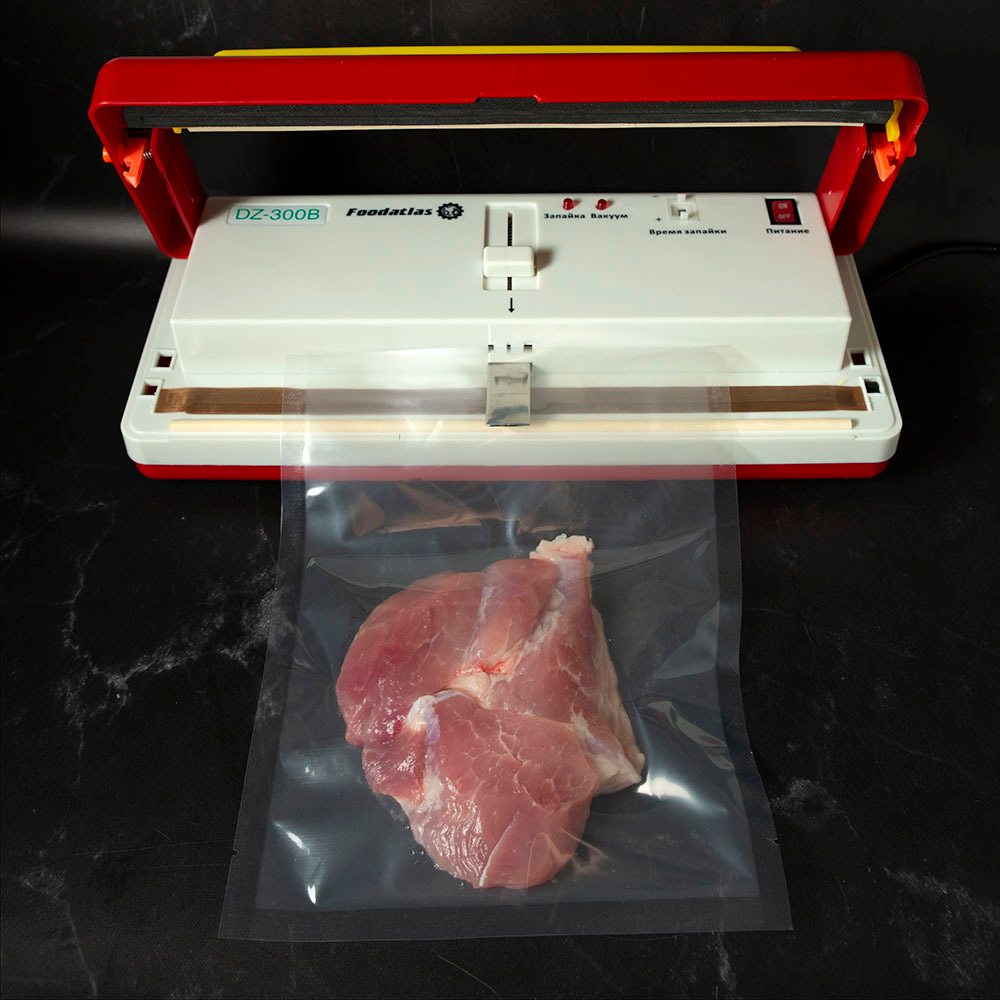 Вакуумный пакет 200х300 (100 шт.) 65-70 мкр. Foodatlas