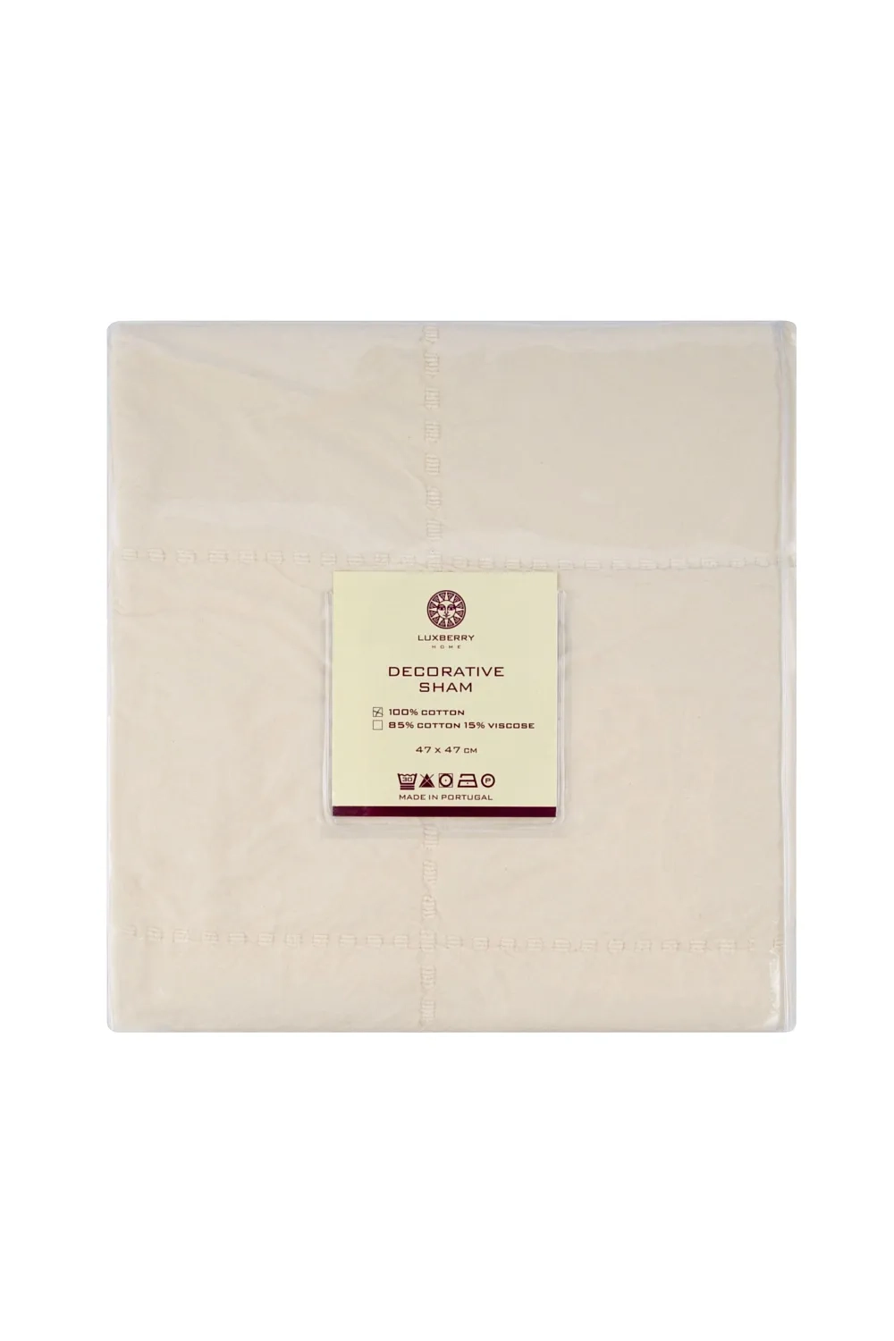 Наволочка Luxberry Кубу Экрю
