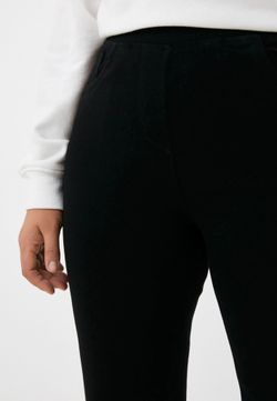 Джеггинсы утепленные больших размеров