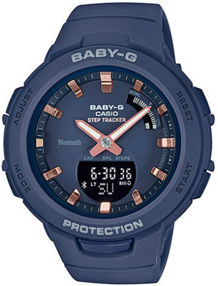 Японские спортивные наручные часы Casio Baby-G BSA-B100-2A