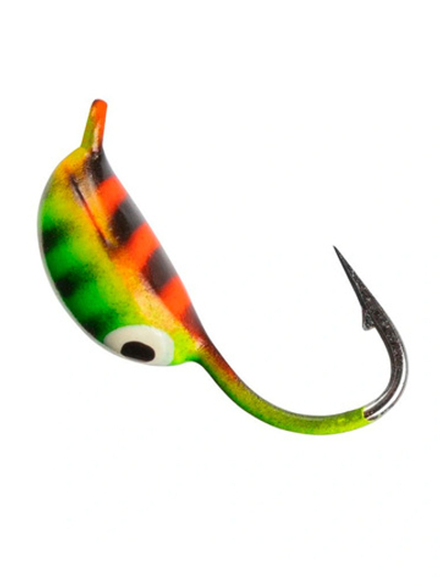 Мормышка Helios вольфрамовая Плавунец с ушком крашеная 4мм 0,9гр 100 (MW-2140-100)