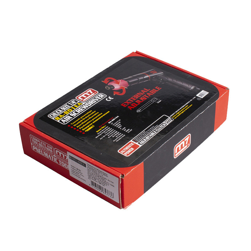 MIGHTY SEVEN (RA-801EA) Пневматический шуруповерт 14 Нм, 2100 об/мин, пистолетная рукоять