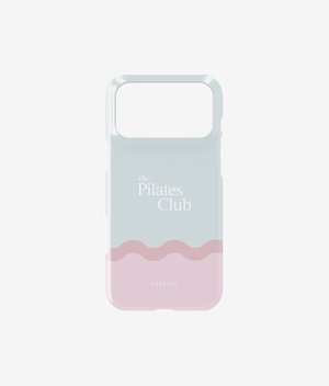 Чехол THE PILATES CLUB (бирюзовый) для iPhone