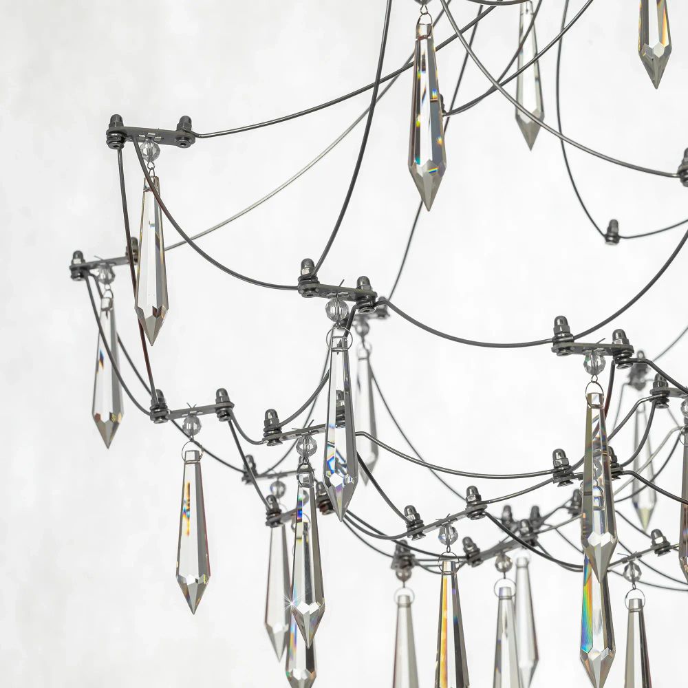 Citilux ASTER CL208020 LED Хрустальная люстра с пультом