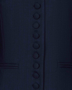 Жилет приталенный из костюмной ткани