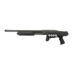 Телескопический складной приклад с патронташем Remington 870/750, DLG Tactical. Черный