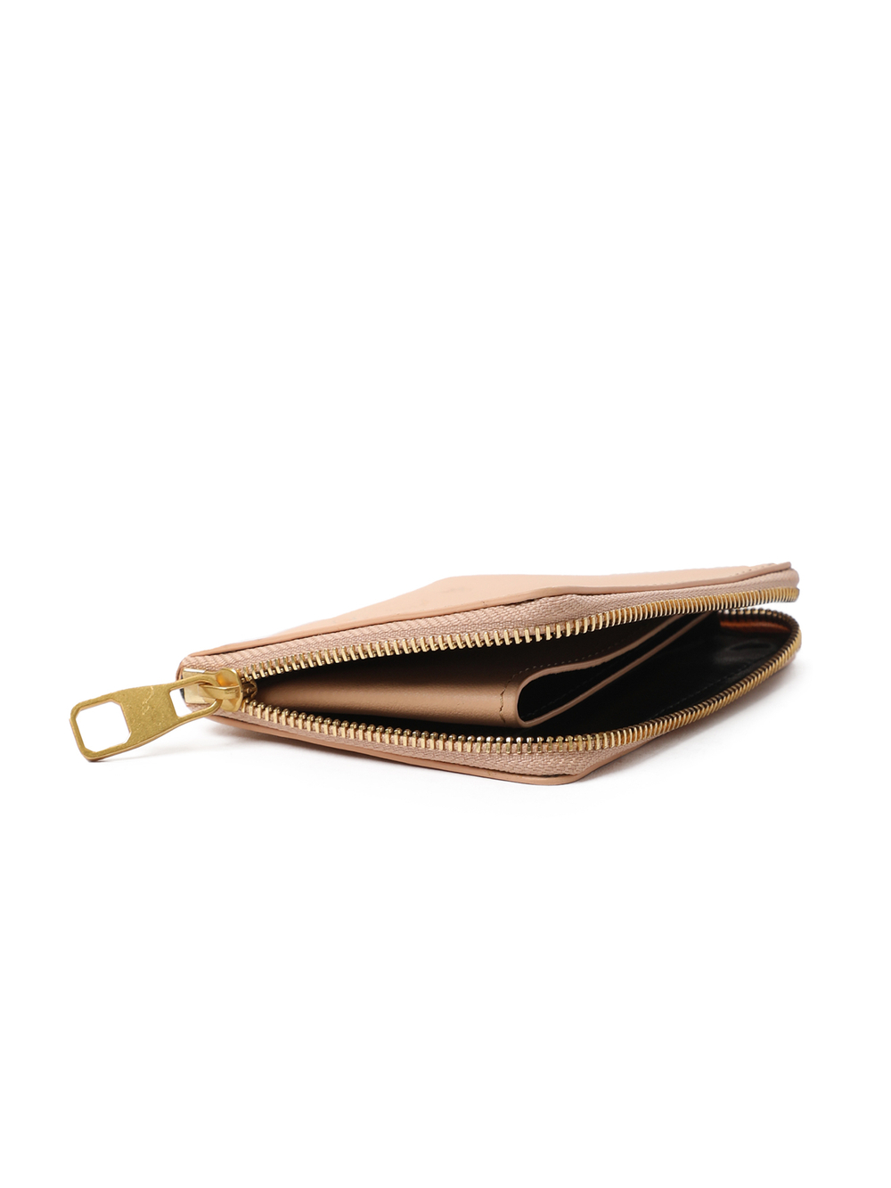Бумажник Кожаный На Молнии Zipper Wallet