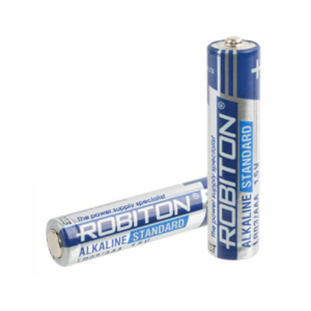 Батарейка щелочная AAA(LR03) Robiton "STANDARD" (2 шт.)