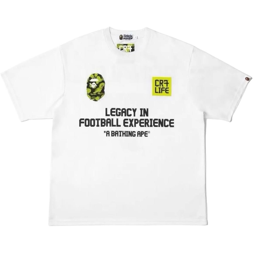 A Bathing Ape Bathing Ape X Cr7 Life Cr7 Life Collaboration Fw25 Футболка
