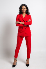 Брючный костюм красный Nadya