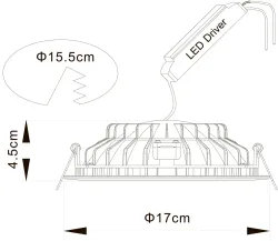 Точечный встраиваемый светильник Arte Lamp
