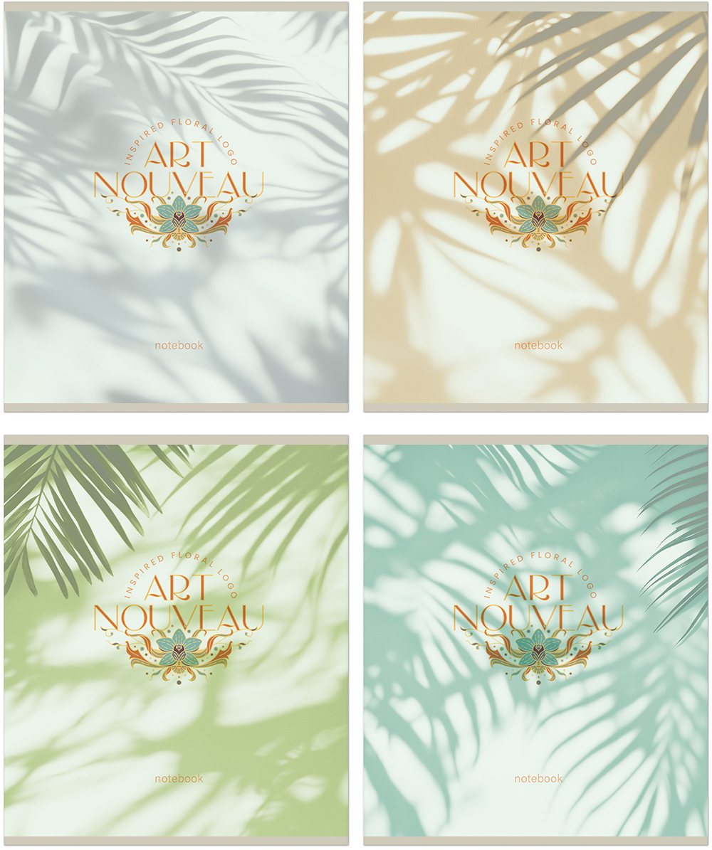 Тетрадь общая 48л, АРТ ДЕКО - ТЕНИ, обложка-мелов.картон+софттач-лак, скрепка, клетка