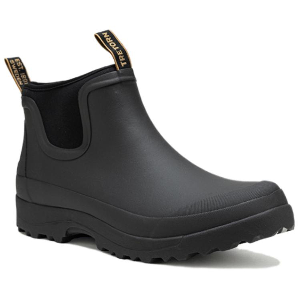 TRETORN Waterproof, Abrasion Resistant, Slip Resistant Rain Boots Unisex Black