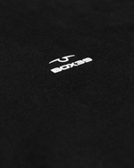 Футболка черная с лого на груди M