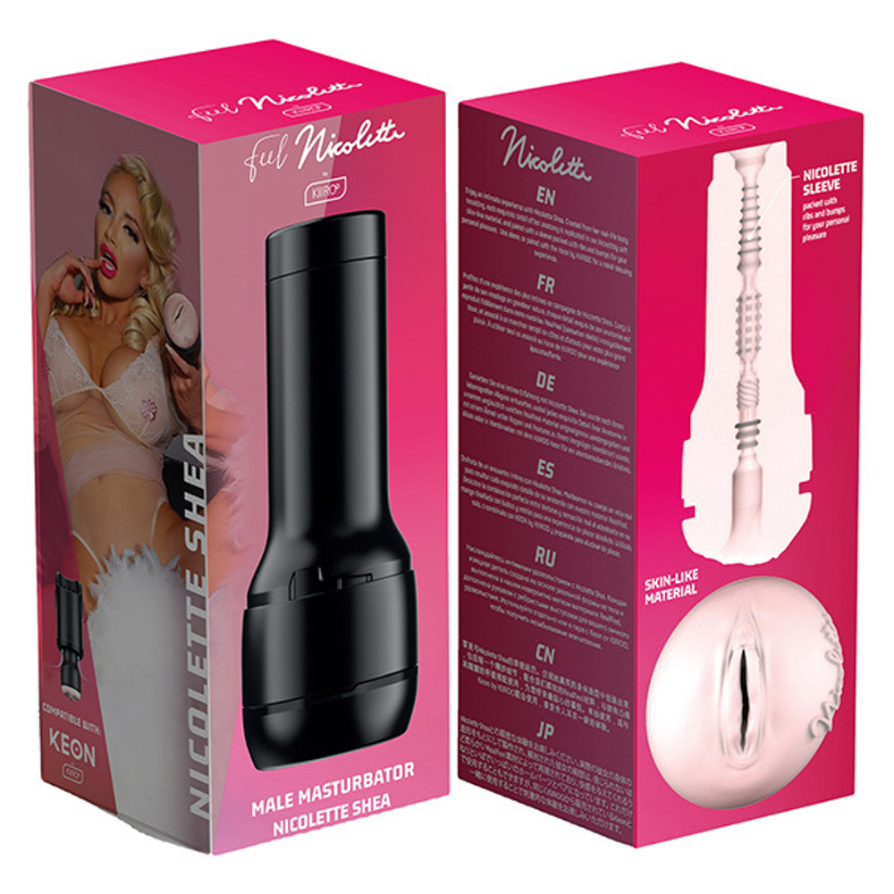 Мастурбатор-вагина 22,4см Kiiroo Feel Star Stroker Nicolette Shea