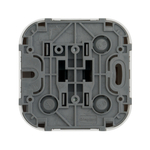 Выключатель кнопочный 1-клавишный IP20 6А 250В белый Quteo Legrand