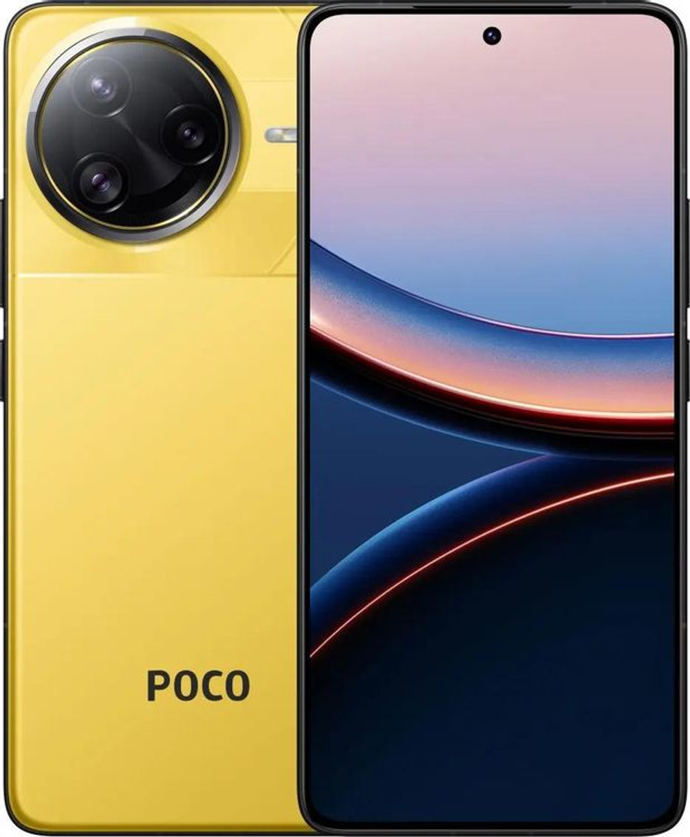 6.67" Смартфон Xiaomi POCO F7 Ultra 16/512Gb,  NFC,  AMOLED,  120Гц,  5300мAч,  желтый