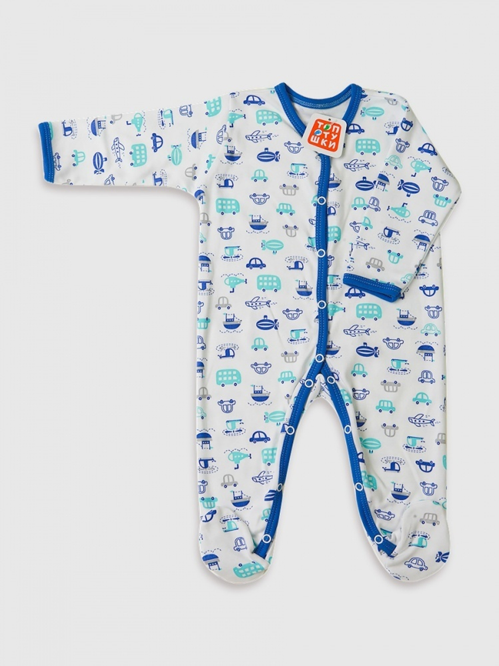 Комбинезон с кнопками 1142 (Размер: 68)