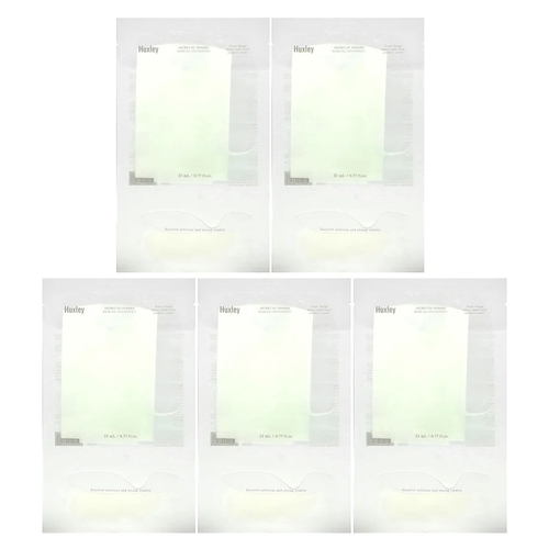 Huxley, Secret of Sahara Beauty Mask, масло и экстракт, 5 шт., По 23 мл (0,77 жидк. унц.)