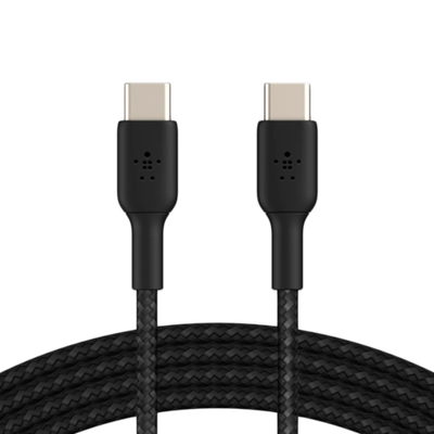 BELKIN USB-C to USB-C Cable Braided, 1M, Black