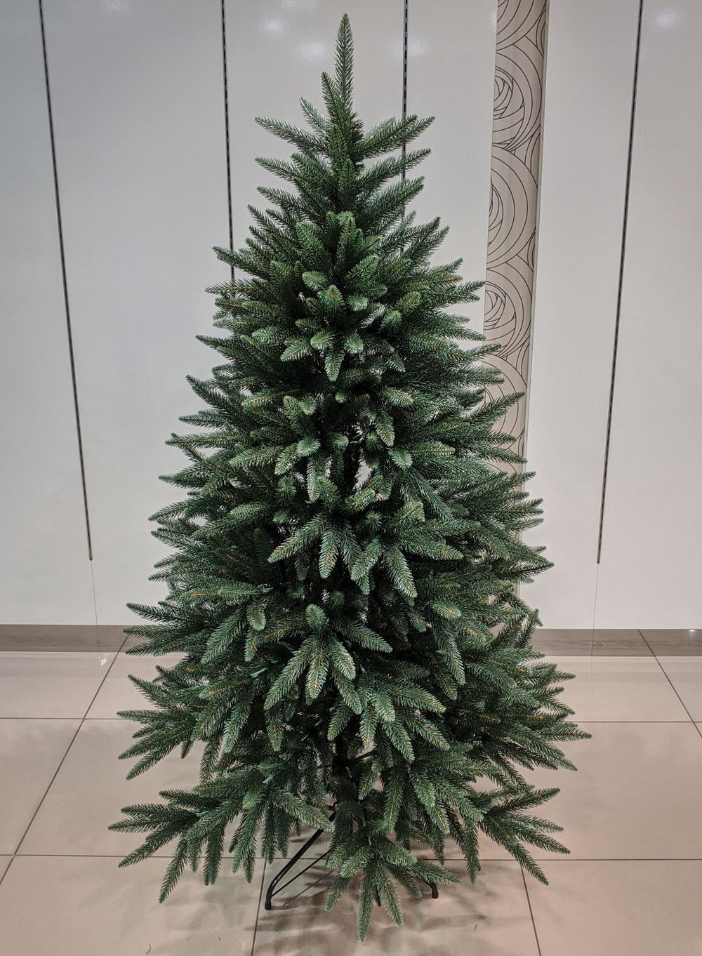 ель новогодняя литая хвоя полностью