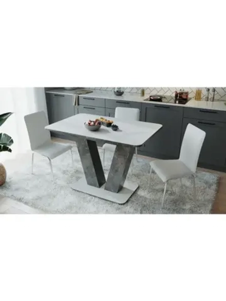 Стол кухонный обеденный раздвижной 110х70х76 см