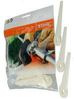 Комплект ножей для триммера STIHL 4111-007-1001, PolyCut 6-3, 7-3, 20-3, 41-3, 12 шт, белые ОРИГИНАЛ