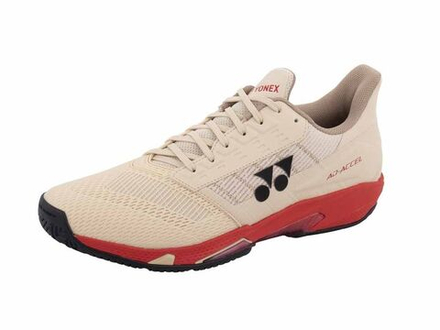 Мужские кроссовки теннисные Yonex Power Cushion AD-ACCEL - Бежевый