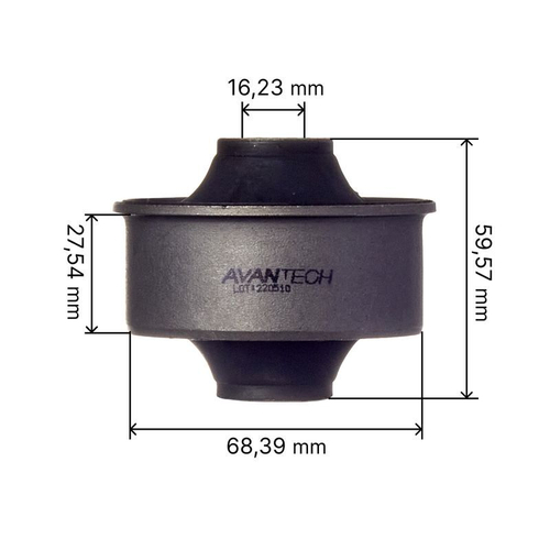 Сайлентблок переднего нижнего рычага задний Avantech ASB4135