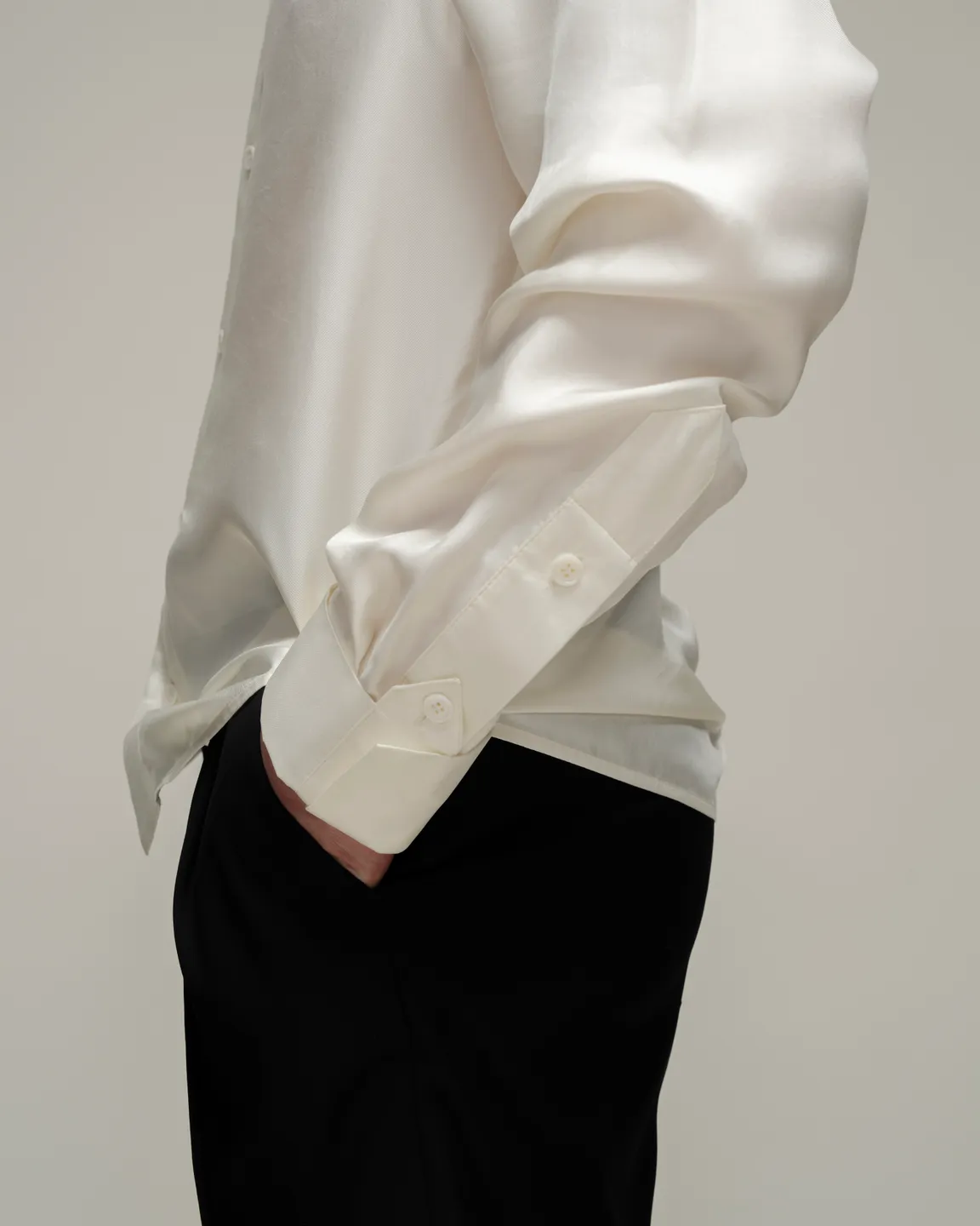 Шелковая рубашка 