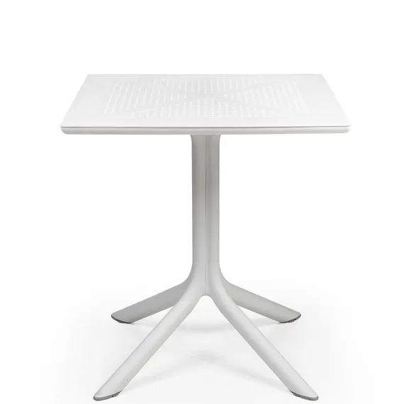 Пластиковый стол Clip 70х70 см белый
