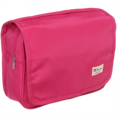 Косметичка - органайзер «Classic», цвет розовый, в склад. виде 20*24*9, в расклад. виде 42*24*9см (несессер)
